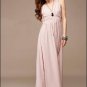 Elegant Lady Woman&acirc;��s Sexy Lace Back Deep-V Open Longuette Dress