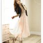 NEW Loose Fashions Evening Bridesmaid Lady Women's Sexy Lace Strapless Longuette Dress