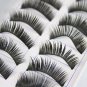 10 Pair Thick Long False Eyelashes Eye Lashes Makeup