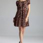 Lady Women's Summer Wear Milk Silk Shivering Dress