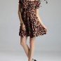 Lady Women's Summer Wear Milk Silk Shivering Dress