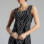 Women's Summer Wear Sleeveless Exquisite Stripe Dress