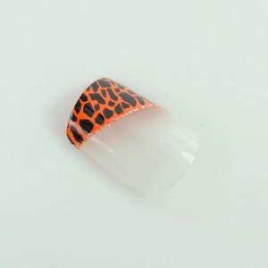 New False Nail Art Adhesive Elegant Flower Pattern