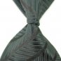 Black Stripe Silk Classic Woven Man Tie Necktie