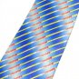 Blue Multicolour Stripe Silk Classic Woven Man Tie Necktie