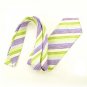 Colorful Stripe Silk Classic Woven Man Tie Necktie