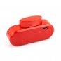 1200mAh Portable Power Spirit External Emergency Battery for iPod iPhone Red&Silver