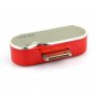1200mAh Portable Power Spirit External Emergency Battery for iPod iPhone Red&Silver