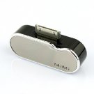 Portable Power Spirit External Emergency Battery for iPod iPhone 1200mAh Black&Silver