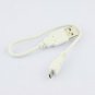 Portable Power Spirit External Emergency Battery for iPod iPhone 1200mAh Black&Silver