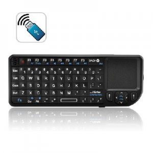 2.4G Wireless Mini Keyboard with Touchpad + Laser Pointer