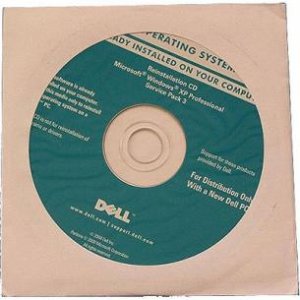 OEM Dell Windows XP Pro SP3 Disk NEW