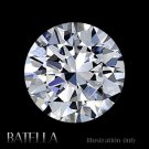 EGL Certified 11.10 Ct G/SI1 Excellent Round Genuine Natural White Loose Diamond