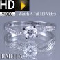 G.I.A .61 Carat K VS1 Round Brilliant Diamond Engagement Ring 14k White Gold GIA