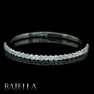 0.17 Ct E-F/VVS2-VS1 Round Brilliant Diamonds Wedding Band Ring 14k White Gold