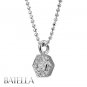 0.22 Ct E/VVS2 Genuine Natural Round Cut Diamonds D-E/VS1 Pendant 18k White Gold