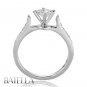 .60 Ct F/SI2 Princess Cut Natural Genuine Diamond Engagement Ring 18K White Gold