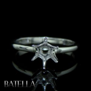 Solitaire Setting Mounting For .50-1.20ct Round Diamond Engagement Ring 18k Gold