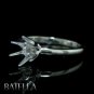 Solitaire Setting Mounting For .50-1.20ct Round Diamond Engagement Ring 18k Gold