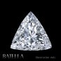 GIA Certified .64 Carat E VVS2 Clarity Triangle,Trillion Cut White Loose Diamond
