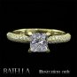 Semi Mount Mounting Setting Round E-F/VVS2-VS EX Engagement Ring 14k Yellow Gold