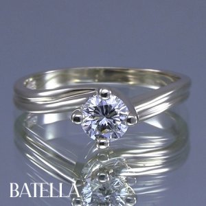 EGL 0.71 Ct F SI1 Round Solitaire Diamond Engagement Ring 14k Yellow Gold E.G.L