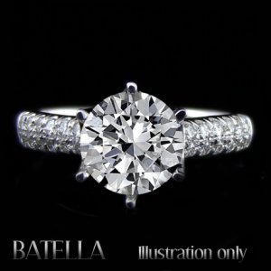Certified 2.21 Ct G/SI2 Natural Round Cut Diamond Engagement Ring 14k White Gold