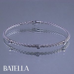 .13 Ct D/VS1 EX Cut Natural Round Diamonds Bangle Bracelet 14k White Gold Ladies