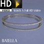 1.75 Ct E-F/VVS1-VVS2 EX Cut Round Diamonds Bangle Bracelet 14 Yellow Gold. Lady