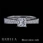 Certified 1.16 Carat DVS2 EX Natural Princess Diamond Engagement Ring White Gold