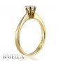 .32 Ct I/VS1 EX Round Natural Diamond Solitaire Engagement Ring 18k Yellow Gold