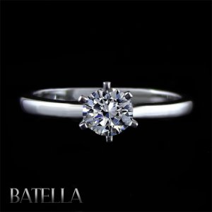 Certified .50 Ct D/VS2 Natural Round Diamond Solitaire Ring 18K White Gold Lady