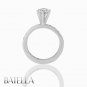 EGL Certified 1.76 Ct H/SI1 Round Diamond Channel Engagement Ring 14k White Gold