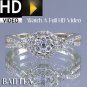 Classic Twist 0.30 Ct E-F/VVS1,2 Round Diamonds Engagement Ring 14k Yellow Gold