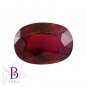2.60 Ct Natural Cushion Cut Loose Red Ruby Gemstone For Ring Earrings Setting