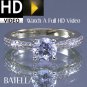 EGL Certified 1.21 Carat H SI Round Cut Diamonds Engagement Ring 14k Yellow Gold