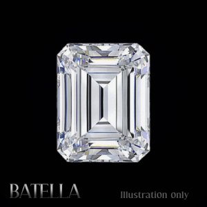 EGL Certify 1.21 Ct D/SI1/VG Emerald  Cut Genuine White Natural Loose Diamond