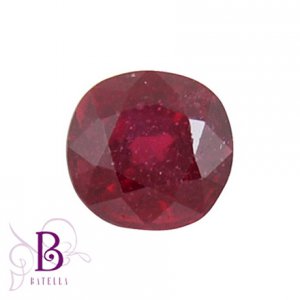 2.23 Carat Natural Cushion Cut Loose Red Ruby Gemstone For Ring Pendant Setting