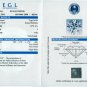 EGL Certified 0.72 Carat I VS2 VG Round Cut Natural White Loose Diamond E.G.L