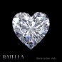 GIA Certified 3.01 Carat I Color SI2 Clarity Heart Cut White Loose Diamond