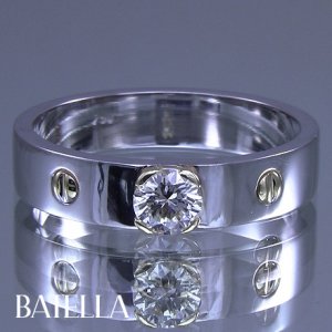 0.50 1/2 Carat H VS2 Ex Natural Round Diamond Men's Ring 18K White & Yellow Gold