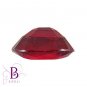 2.31 Carats Natural Heating Oval Cut Loose Red Ruby For Rings Pendants Setting