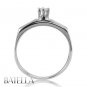 0.10 Ct Round D/VS2 EX Round Diamond Solitaire Engagement Ring 14k Gold Womens