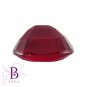 2.75 Ct Natural Heating Oval Loose Red Ruby Gemstone For Rings Pendants Setting