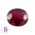 3.00 Ct Natural Oval Loose Red Ruby Gemstone For Rings Pendants Earrings Setting