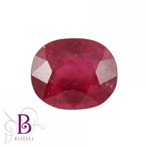 4.57 Ct Natural Cushion Loose Red Ruby Gemstone. Rings Pendants Earrings Setting