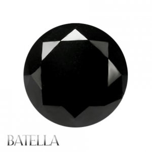 .018 Ct 1.65 X 1.65 Natural Black Loose Diamond. Rings Wristwatch Setting Repair