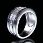 0.65 Carat Natural Round Cut Pave Genuine Diamonds Ring 18k Black & White Gold
