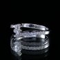 0.35 Carat Natural VS-SI Round Genuine Diamonds Engagement Ring 18k White Gold
