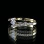 0.35 Carat Natural VS-SI Round Genuine Diamonds Engagement Ring 14k Yellow Gold